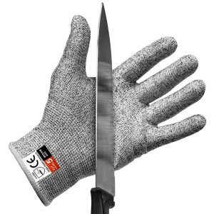 Schwer Level A9 Cut Resistant Gloves Construction India